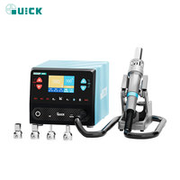 Estación de Retrabajo de Aire Caliente Inteligente QUICK M9 sin Plomo 1300W 220V/110V con Voz AI para Reparación de PCB de Teléfonos Móviles