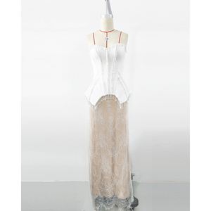 Robes de soirée élégantes pour femmes, style fourreau, avec cristaux raffinés, similaires aux modèles à empiècements, tendance - Product Image 6