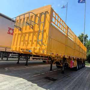 Promotion : Semi-remorques à ridelles Truckpillar certifiées ISO, 3 essieux, 30 tonnes, structure en acier durable, avec train de roulement robuste Shandong - Product Image 4