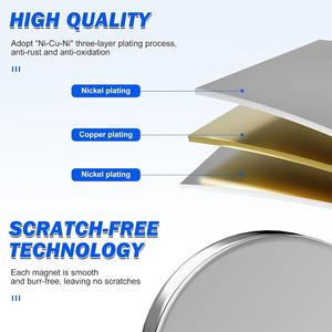 מחיר המפעל dropshipping מגנט קטן עגול neodymium מגנט חזק חזק ndfeb דיסק מגנטים - Product Image 4