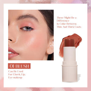 Le plus récent bâton de maquillage multi-usages surligneur Contour joue Blush bâton femmes maquillage quotidien Blush bâton Tube - Product Image 5