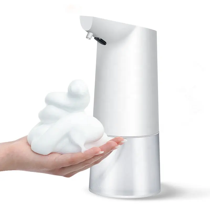 Otomatik köpüren Touchless köpük sabun sabunluğu banyo mutfak kızılötesi hareket sensörü eller serbest sabun pompalı dağıtıcı 350ML
