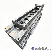 Structure industrielle de précision en acier usiné CNC sur mesure, service de fraisage de grande envergure