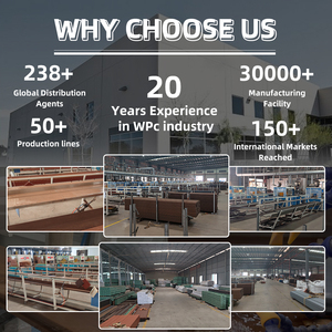 Chống nứt ngoài trời 3D dập nổi 3m 4m hạt gỗ rỗng Composite decking Gỗ Tếch ngoài trời <span class=keywords><strong>WPC</strong></span> decking sàn cho ban công - Product Image 6