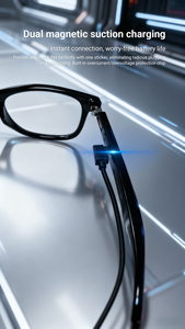 Gafas Inteligentes XCTSW F60 con Traducción IA en Tiempo Real, Soporte Multi-idioma, Control por Voz y Reproductor de Música para Ciclismo, Pesca y Viajes - Product Image 5