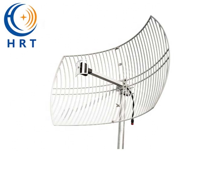 LTE 2.3GHz-2.7GHz 24dbi outdoor directional point to point grid antenna