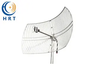 2.4GHz longo alcance 10KM de alto ganho 24dbi wifi antena parabólica grade TDJ-2400SPD9