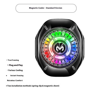 2025 <span class=keywords><strong>MIMO</strong></span> CX10 AI Control de temperatura Pantalla digital Adsorción magnética Enfriador de teléfono móvil Accesorios de juego de refrigeración - Product Image 6
