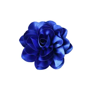 Hot Sales 15cm Handmade Silk Fabric Flower A Brooch For Europe And The United States For Fashion Jewelry Lovers