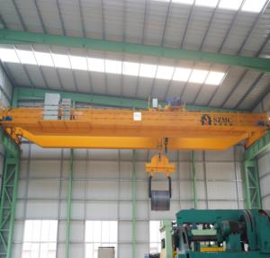 Grue de pont <span class=keywords><strong>QD</strong></span> de marque SZMC avec grand tonnage et grue de construction d'atelier aérien à double poutre - Product Image 5