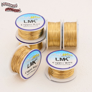 ลวดทองแดงชุบทอง 14K หนานตง ขนาด 0.2 มม. ถึง 0.8 มม. แบบนิ่ม สำหรับทำเครื่องประดับ DIY - Product Image 2