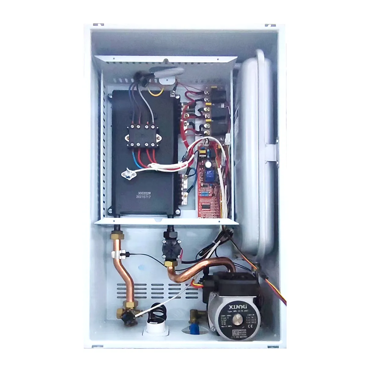 Système de chauffage électrique 12kw, fabrication de chaudière électrique Kombi pour le chauffage au sol et la salle de bain, la douche et le chauffage de la pièce