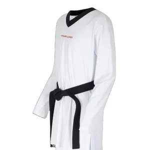 Dobok New Style Custom Logo Breathable Comfortable Taekwondo Suit Taekwondo Dobok Uniforms