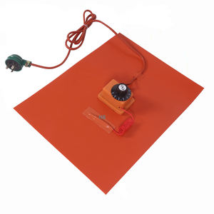 220v 380v लचीला हीटिंग तत्व सिलिकॉन रबर हीटर पैड तापमान नियंत्रक के साथ - Product Image 6