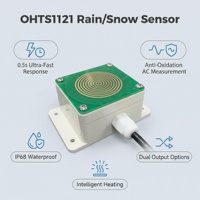 Capteur de pluie/neige OHTS1121 |   Protection IP68 |   Technologie de mesure AC |   Sortie relais RS485 |   Chauffage automatique |   Détection météorologique