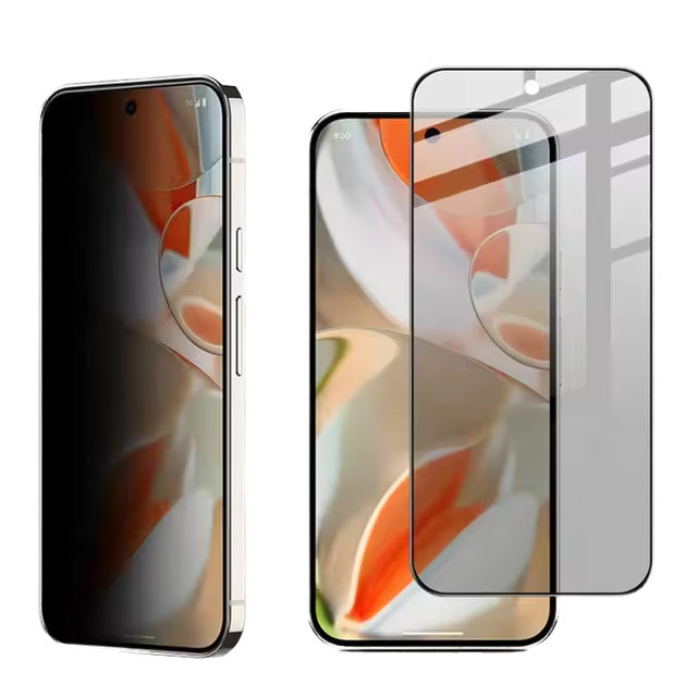 2.5D Big Curved Edge 9H for Pixel 2 3 4 5 6 7 8 9 10 Pro XL 4A Tempered Glass Privacy Screen Protector Anti-peeping Mobile Phone