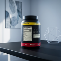 Bubuk Whey Protein Tinggi untuk Dewasa 50g+ Protein Per Porsi Mendukung Otot & Imunitas Manajemen Energi
