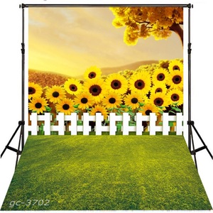 5x 7フィート/150 × 210センチメートルPhoto Backdrop <span class=keywords><strong>Background</strong></span> Children Photo Festival Outside Forest Scenic Photography Privacy Flower <span class=keywords><strong>Background</strong></span> - Product Image 3
