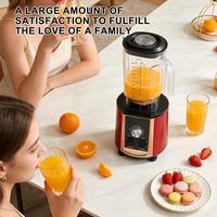 Blender professionnel à 6 lames en acier inoxydable, facile à transporter, pour usage commercial