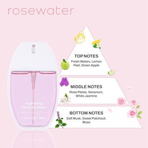 Gel Igienizzante Mani Personalizzato con Logo, Profumo Floreale Fruttato, Protezione Germi al 99,99%, Idratante - Product Image 4