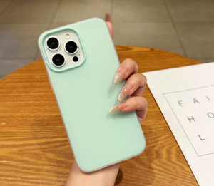 Le nouveau boîtier de téléphone à grand trou de gelée pour iPhone 16pro en couleur unie est antichoc et adapté à l'iPhone 13/pro/pro max/ 12/ - Product Image 6