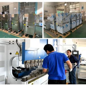 Коммерческая посудомоечная машина для мытья посуды для ресторанов 304 нержавеющей стали под прилавком/столешница посудомоечная машина - Product Image 5