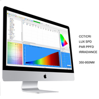 Spectromètre Vis-Nir portable OHSP350S 350-950nm pour test d'irradiance de puissance à lumière rouge 850nm 940nm