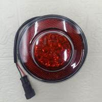 Feu arrière LED rond de 4 pouces 24V, feu de brouillard arrière LED, feu de position arrière LED pour bus Yutong Kinglong Higer