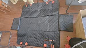 Pequeño viaje impermeable con bolsa de almacenamiento de gran tamaño <span class=keywords><strong>para</strong></span> mascotas coche cojín asiento trasero <span class=keywords><strong>hamaca</strong></span> perro coche estera asiento cubierta perro colchón - Product Image 6
