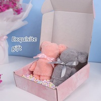 Boîtes d'expédition en carton ondulé rose de luxe avec logo personnalisé, écologiques, en matériaux recyclés, pour cosmétiques, soins de la peau, vêtements