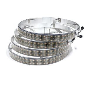 Tira de luz de rueda de diseño lateral único de 10 filas, 10 filas de intensidad extrema, 2440leds, luz de rueda blanca pura preconstruida - Product Image 4