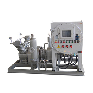 Compresseur de gaz de charbon à haute pression monté sur patins, industriel lourd, à connexion directe, type piston refroidi par eau - Product Image 2