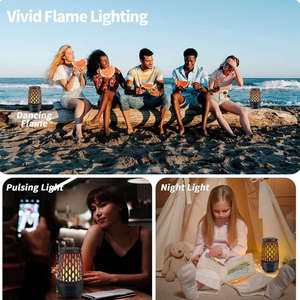 Xinvo - Haut-parleur LED à effet flamme multi-syncronisation, étanche IPX6, à prix avantageux - Product Image 3