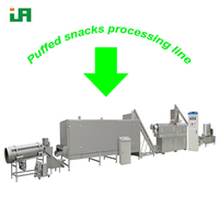 Machine de fabrication de snacks soufflés avec remplissage central, extrudeuse de snacks soufflés, ligne de traitement de snacks extrudés, 17 ans d'expérience