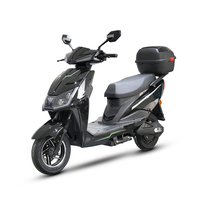 Moto de course équipée de lumières LED 1000W avec suspension télescopique, roues de 10 pouces et vitesse maximale de 40-60 km/h