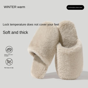Pantofole Invernali da <span class=keywords><strong>Donna</strong></span> in Cotone Silenziose con Suola Antiscivolo in TPR, Morbide, Leggere e Calde per Interni, Casa e Maternità - Product Image 3