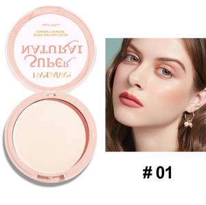 Özel etiket makyaj 8 renk giyen yağsız mat preslenmiş toz paleti makyaj tam kapsama makyaj vakıf ve toz - Product Image 2