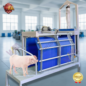 Línea <span class=keywords><strong>de</strong></span> Sacrificio <span class=keywords><strong>de</strong></span> Ganado WFA <span class=keywords><strong>de</strong></span> Alta Resistencia y Certificación Halal, 17 Años <span class=keywords><strong>de</strong></span> Experiencia en la Industria, Venta Directa <span class=keywords><strong>de</strong></span> Fábrica <span class=keywords><strong>de</strong></span> 15,000 m² - Product Image 1