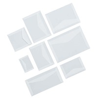Enveloppes en papier calque transparent, vente en gros, pour cartes postales vintage de mariage, invitations, protège-documents, avec logo. 3 B6 Chine