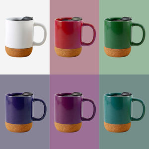 Tazza in Ceramica Personalizzabile da 15oz <span class=keywords><strong>con</strong></span> Impressioni Laser e Base in Sughero, Tazze Personalizzate per <span class=keywords><strong>Caffè</strong></span> - Product Image 6