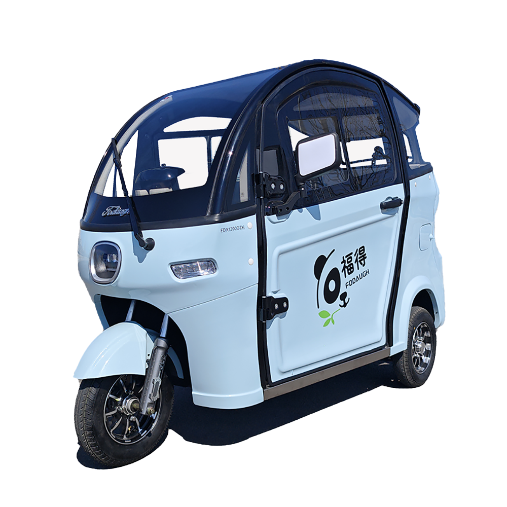 Fashionable 60v Electric Tricycle Mobility Scooter Coffee Bike for Handicapped Closed Body Electric Handicap Scoote