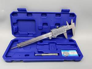 Oem/Odm Ip54 Waterdichte <span class=keywords><strong>Abs</strong></span> Knop 150Mm Hoge Precisie Roestvrijstalen Digitale Remklauw - Product Image 6