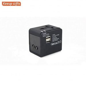 Adjustable High Quality Promotional Items Travel <b>Adapter</b> <b>Plug</b> Portable Worldwide White Universal Travel <b>Adapter</b> - Product Image 2