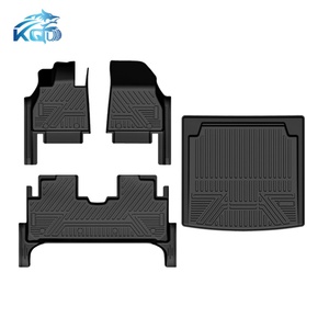 Los Fabricantes Promocionan Tapetes para Auto para Todo Clima, Tapete 5D para Auto, Tapete de TPE para Piso de Auto para Byd Song L EV 2024 - Product Image 5