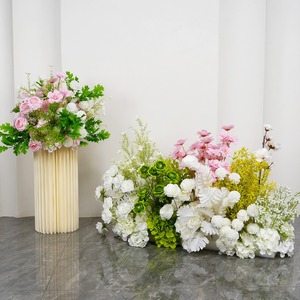 Fleurs artificielles en soie <span class=keywords><strong>de</strong></span> haute qualité, modernes, pour centres <span class=keywords><strong>de</strong></span> <span class=keywords><strong>table</strong></span> <span class=keywords><strong>de</strong></span> <span class=keywords><strong>mariage</strong></span>, décorations rustiques, vente en gros, y compris boule et radeau <span class=keywords><strong>de</strong></span> <span class=keywords><strong>table</strong></span> - Product Image 3