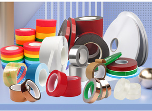 Băng Keo Công Nghiệp Băng Keo Hai Mặt Che Mặt Giấy Nhà Máy Băng Keo Đóng Gói Ống Xốp Cách Nhiệt Độ Cao - Product Image 5