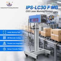 Impresora Láser de CO2 con Escaneo IPS-LC30 F MG, con un Campo de Marcado de hasta 300*300 mm para Codificación Industrial