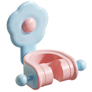 Support de pomme de douche en forme de fleur, réglable à 70 degrés, adhésif universel, ensemble de quincaillerie de bain stable - Product Image 3