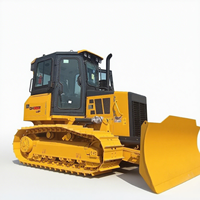 Oferta Especial: Bulldozer de Orugas DH10-B3 de 110HP con Capacidad de Cuchilla de 2.7m³ y Oruga de 630mm para Movimiento de Tierras en Construcción