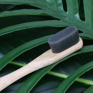Lot de brosses à dents à manche en bambou, 10000 poils <span class=keywords><strong>Ultra</strong></span> fins, souples, écologique, Micro Nano, poils en charbon de bambou extra doux - Product Image 5